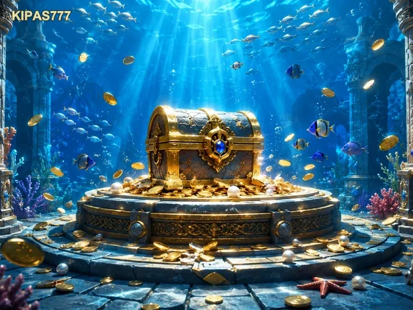 Tampilan permainan Gold Toad Fishing pada perangkat seluler